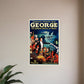 George The Supreme Master Vintage Magic Unframed Print Wall Art