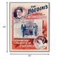 The Houdini's Metamorphosis Vintage Magic Unframed Print Wall Art