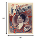 30" X 24" Houdini King Of Cards Vintage Magic Poster Wall Art