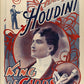 30" X 24" Houdini King Of Cards Vintage Magic Poster Wall Art