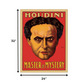 36" X 48" Houdini Master Of Mystery Vintage Magic Poster Wall Art