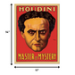 36" X 48" Houdini Master Of Mystery Vintage Magic Poster Wall Art