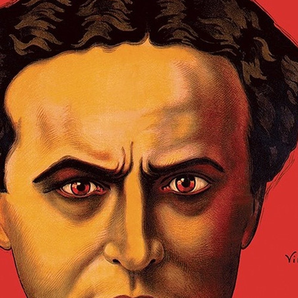 36" X 48" Houdini Master Of Mystery Vintage Magic Poster Wall Art