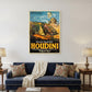 Master Mystifier Houdini Vintage Magic Unframed Print Wall Art