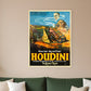 Master Mystifier Houdini Vintage Magic Unframed Print Wall Art