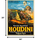 Master Mystifier Houdini Vintage Magic Unframed Print Wall Art