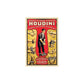 24" X 36" Houdini Handcuff King Vintage Magic Poster Wall Art