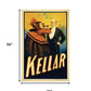 Kellar Having Drinks With The Devil Vintage Magic Unframed Print Wall Art