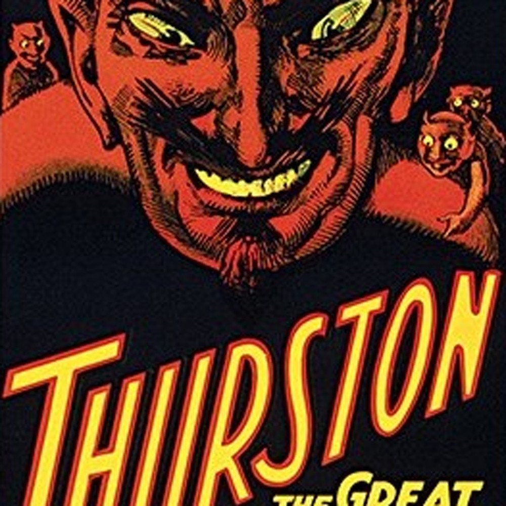18" X 54" Thurston The Great Wonder Show Vintage Magic Poster Wall Art