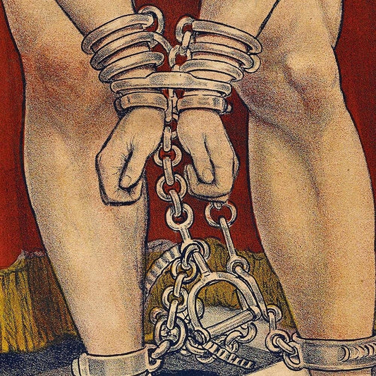 20" X 30" Houdini In Handcuffs Vintage Magic Poster Wall Art