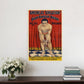 36" X 54" Houdini In Handcuffs Vintage Magic Poster Wall Art