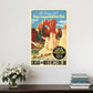 36" X 54" Vintage 1950S Bryce Canyon National Park Wall Art
