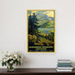 Vintage 1920S Adirondack Mountains Unframed Print Wall Art