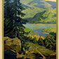 Vintage 1920S Adirondack Mountains Unframed Print Wall Art