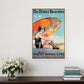 Dunes Beaches Vintage Travel Unframed Print Wall Art