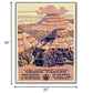 24" X 32" Grand Canyon C1938 Vintage Travel Poster Wall Art