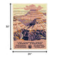 24" X 32" Grand Canyon C1938 Vintage Travel Poster Wall Art