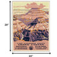 24" X 32" Grand Canyon C1938 Vintage Travel Poster Wall Art