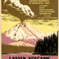 24" X 32" Lassen Volcanic National Park Vintage Travel Poster Wall Art