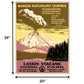 24" X 32" Lassen Volcanic National Park Vintage Travel Poster Wall Art