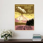 24" X 32" Lassen Volcanic National Park Vintage Travel Poster Wall Art