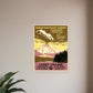 24" X 32" Lassen Volcanic National Park Vintage Travel Poster Wall Art