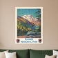 24" X 32" Rainier National Park C1920S Vintage Travel Poster Wall Art