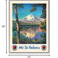 36" X 48" Mt. St. Helens C1920S Vintage Travel Poster Wall Art