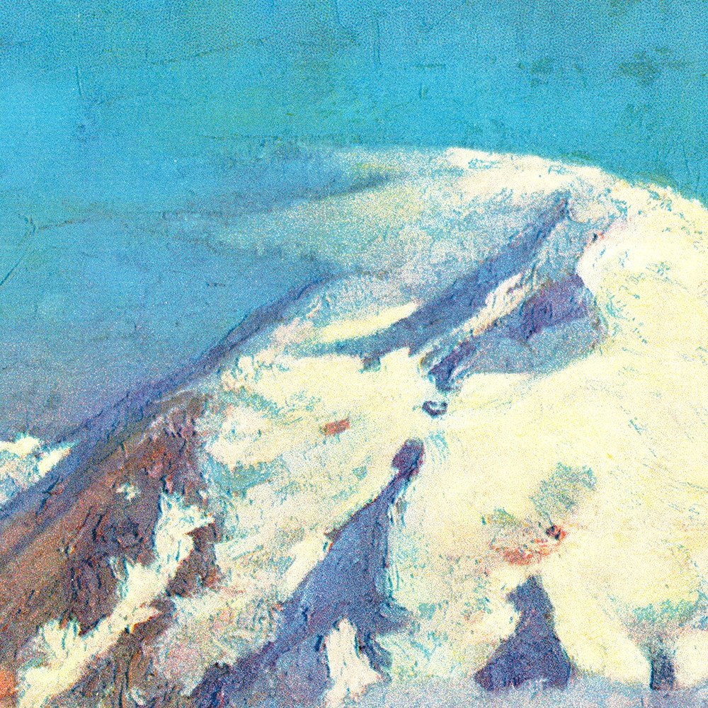 36" X 48" Mt. St. Helens C1920S Vintage Travel Poster Wall Art