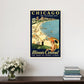 Vintage 1929 Chicago Vacation Travel Unframed Print Wall Art