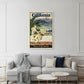 Vintage 1934 California Travel Unframed Print Wall Art