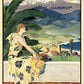 Vintage 1934 California Travel Unframed Print Wall Art