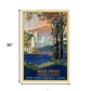 West Point New York Vintage Travel Unframed Print Wall Art