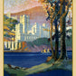 West Point New York Vintage Travel Unframed Print Wall Art