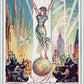 36" x 54" Vintage 1933 Chicago Worlds Fair Wall Art