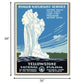 36" x 48" Yellowstone National Park c1938 Vintage Travel Poster Wall Art