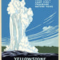 36" x 48" Yellowstone National Park c1938 Vintage Travel Poster Wall Art
