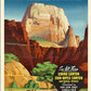 Zion National Utah Unframed Print Wall Art