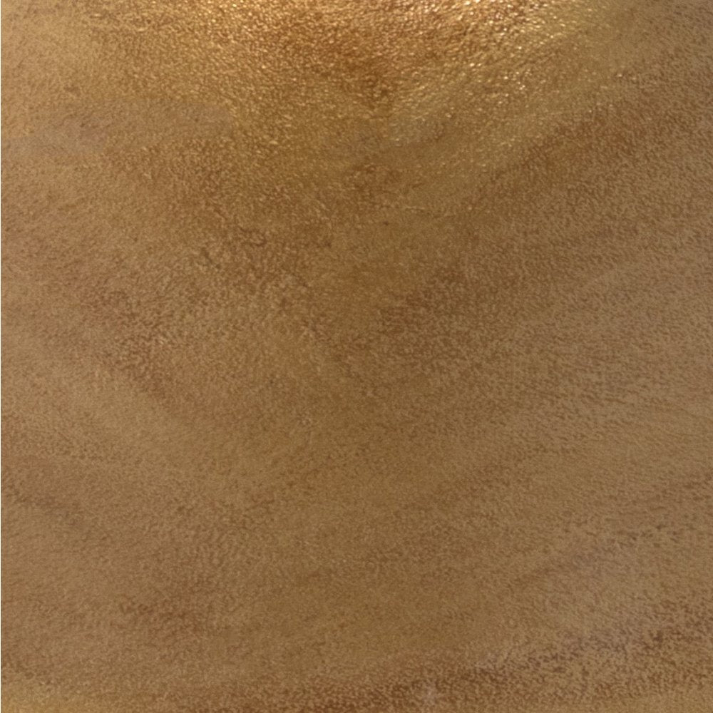 36" Modern White Marble and Burnished Gold Pedestal Bistro Table