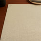 6' x 9' Ivory Striped Weave Non Slip Rug Pad