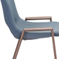 Set of Two 29" Gray And Brown Steel Low Back Bar Height Bar Chairs