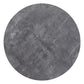 32" Gray and Black Rounded Steel Bar Table