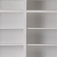 71" White Solid Wood Frame Dining Hutch With Multiple Shelves And Three Drawers