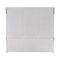 71" White Solid Wood Frame Dining Hutch With Multiple Shelves And Three Drawers