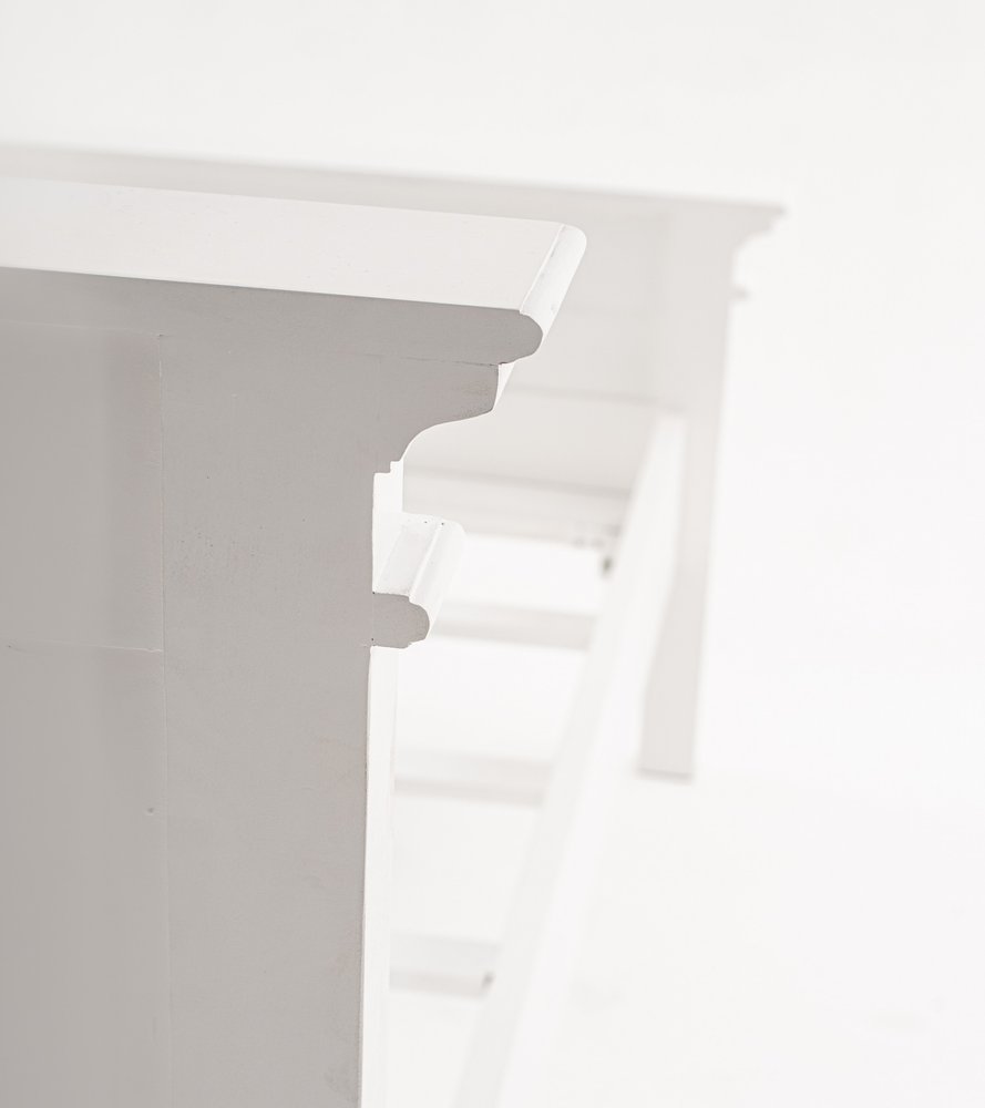 Classic White Panel Queen Size Bed