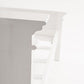 White Solid Wood Queen Bed Frame