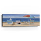 Dogs Perfect Beach Day Unframed Canvas Wall Art