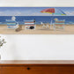 Dogs Perfect Beach Day Unframed Canvas Wall Art