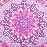 Pink and Purple Floral Cotton
