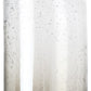 11" Gold Abstract Cylinder Crystal Glass Table Vase